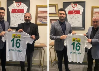 Bursaspor Başkanı Enes Çelik’ten TFF ziyareti