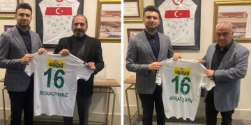 Bursaspor Başkanı Enes Çelik’ten TFF ziyareti