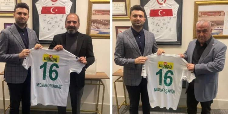 Bursaspor Başkanı Enes Çelik’ten TFF ziyareti