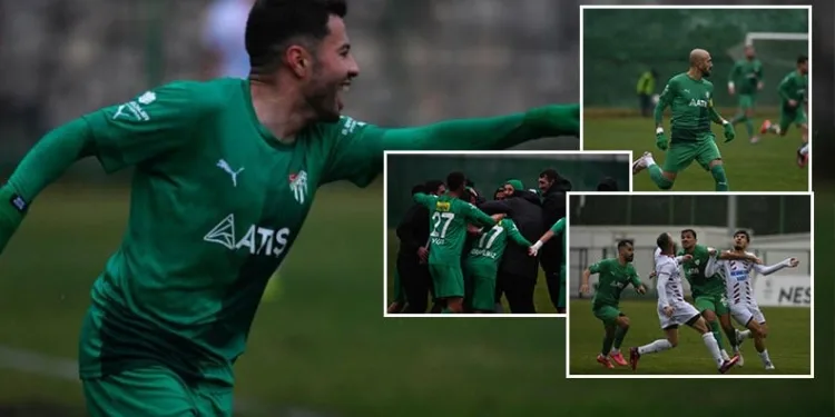 Bursaspor zirvede tek başına