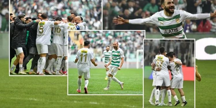 Bursaspor ipleri eline aldı