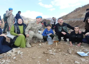 Şehit öğretmenler anısına hatıra ormanı