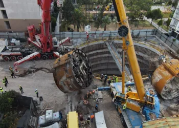 Dev makine yeni rotası için taşınacak