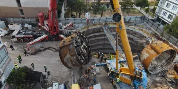 Dev makine yeni rotası için taşınacak