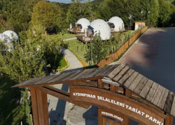 Sonbaharın eşsiz güzellikleri Aydınpınar Şelaleleri’nde