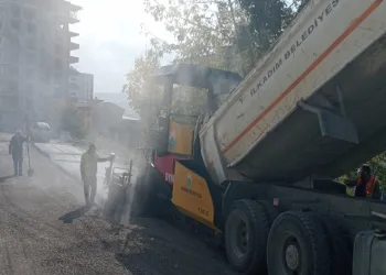 İlkadım’ın yolları kışa hazırlanıyor
