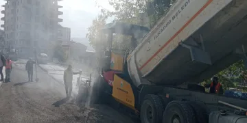 İlkadım’ın yolları kışa hazırlanıyor