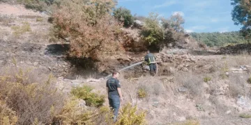 Merada çıkan yangın kontrol altına alındı