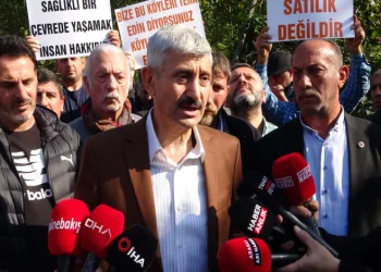 Trabzon’da çöp eylemi