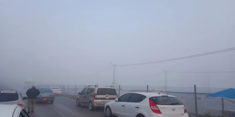 Antakya’da sis etkisi