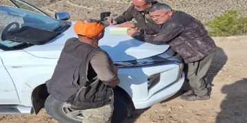 Kaçak av yapan 3 kişi yakalandı