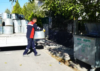 Meram’a 4 bin kül kovası