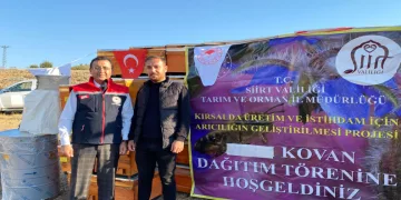 Arıcılara ekipman desteği verildi