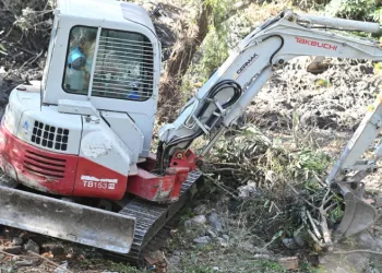 Yıllardır görmezden gelinen derede temizlik başladı