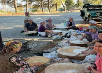 Hasköy’ün efe yürekli kadınları yağmur duasına çıktı