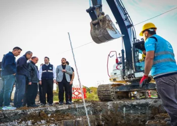 Altyapıya nefes aldıracak kanalizasyon hattında sona gelindi