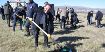 Fidanlar toprakla buluştu