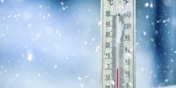 En düşük hava sıcaklığı eksi 9 derece