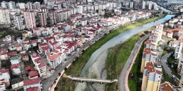 Taşkın kontrol yapılarının yapımına devam ediliyor