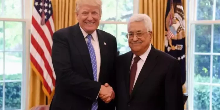 Trump, Abbas ile görüştü