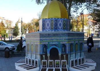 Kubbetü’s-Sahre maketi