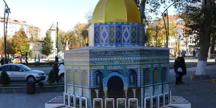 Kubbetü’s-Sahre maketi