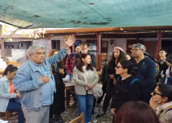 Öğretmenler Menteşe’nin tarihi dokusunu gezdi