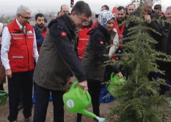 Doğa yürüyüşü etkinliğini