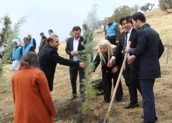 Geleceğe nefes için fidan dikildi