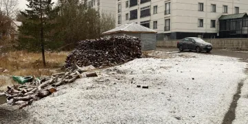 Karlıova’ya mevsimin ilk karı düştü