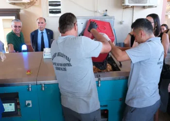 Başiskele’de cam kumbaraları ile geri dönüşüme devam