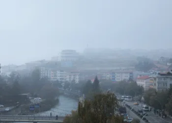 Bayburt’u sis kapladı