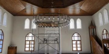 Paşa tarafından yaptırılan cami ibadete açılıyor