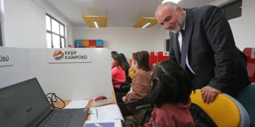 Öğrenciler ara tatilde bilim, teknoloji ve sporla buluşuyor