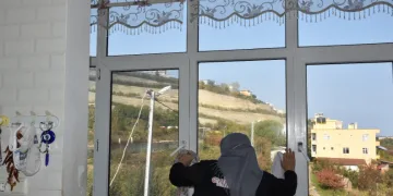 Serdivan’da yeşil alan çalışması