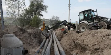 8 ayda 850 milyon liralık altyapı yatırımı
