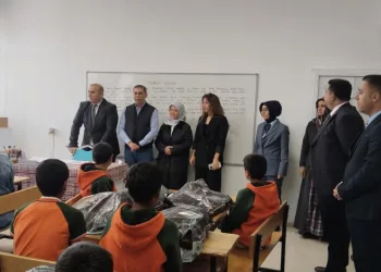 Yeni spor salonunun inşasına devam ediyor