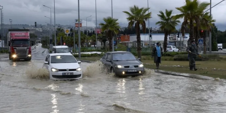Aydın’a kuvvetli yağış uyarısı