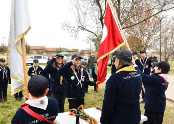 İzciler kamp heyecanı yaşadı