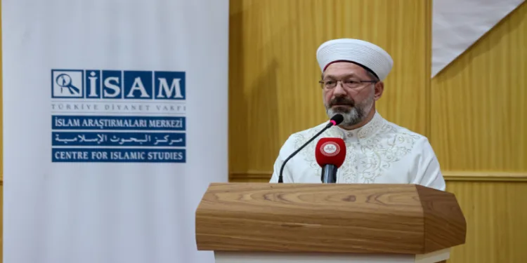 Diyanet İşleri Başkanın’dan açıklama