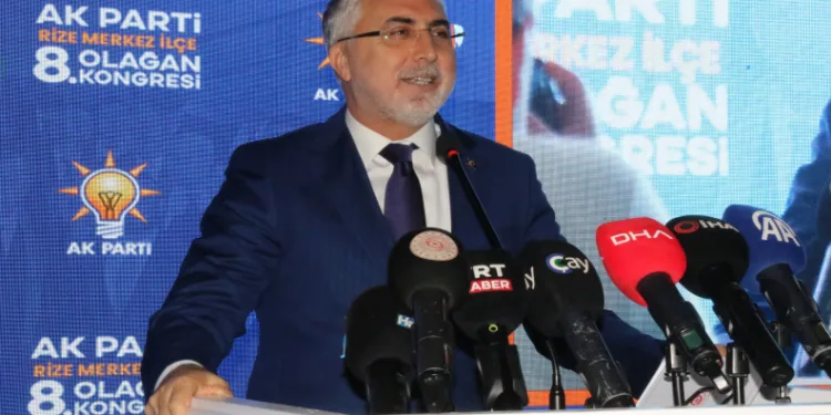 Çalışma ve Sosyal Güvenlik Bakanı Işıkhan konuştu