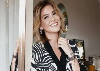 Gülben Ergen’den, Rojin’in babasını ziyaret