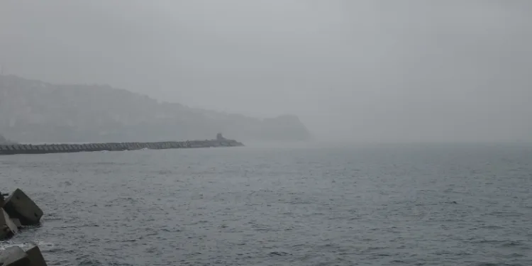 Zonguldak’ta sis etkili oldu