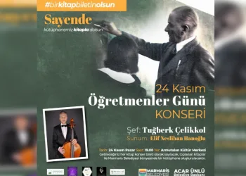 Konsere biletle değil, kitapla girilecek