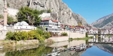 Tablo gibi şehir Amasya