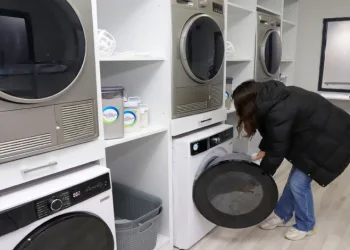 Üniversite öğrencileri için çamaşırhane
