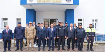 Vali Eldivan, Aydıntepe ilçesinde incelemelerde bulundu