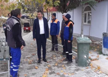 Gediz’de halı saha kafeterya çalışmaları tamamlandı
