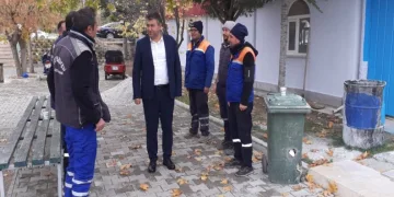 Gediz’de halı saha kafeterya çalışmaları tamamlandı