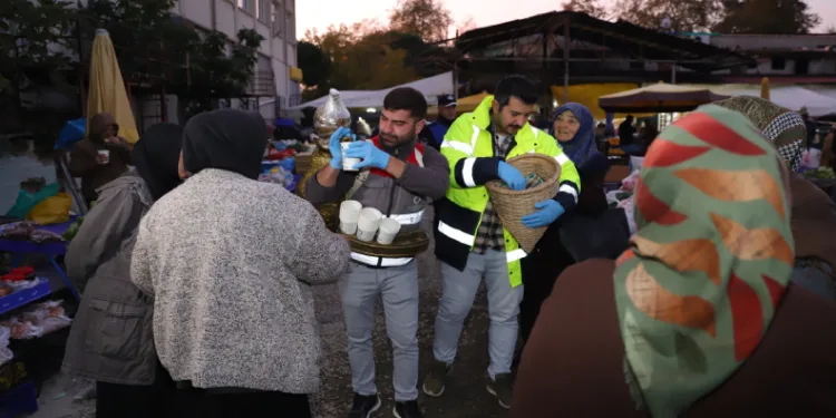 Pazar esnafının çorbası OBB’den
